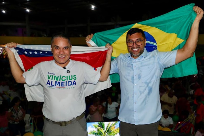 Wilson Lima destaca redução dos homicídios e fortalecimento da segurança pública durante lançamento da pré-candidatura de Vinícius Almeida