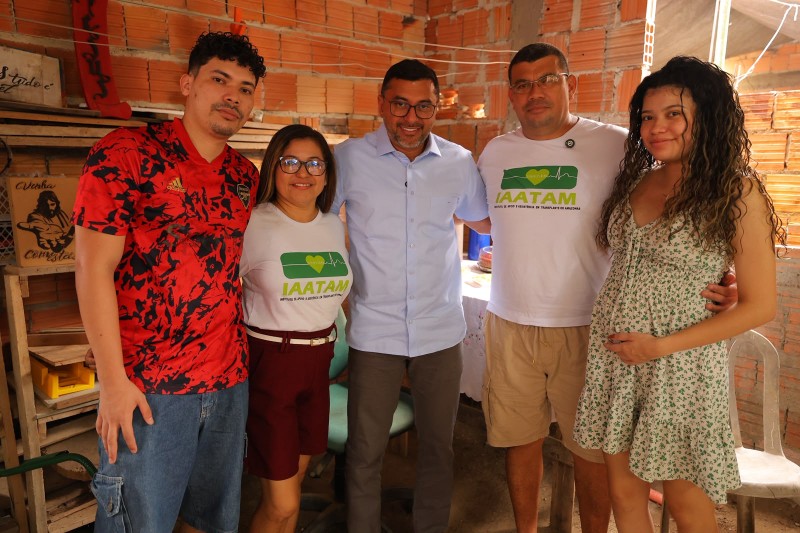 Em visita a paciente transplantado, Wilson Lima ressalta avanço do programa que já realizou mais de 300 transplantes