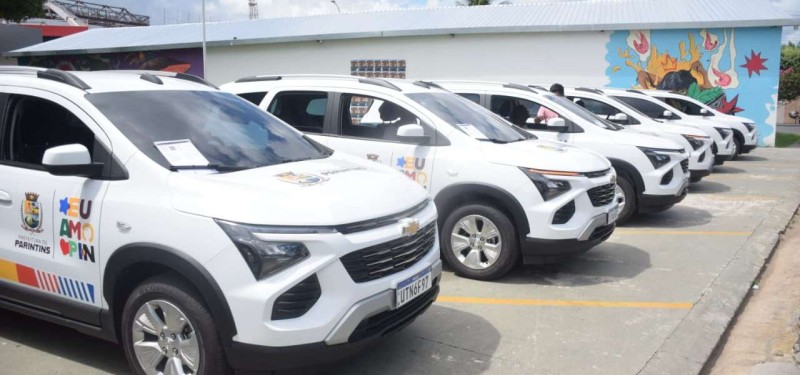 Prefeitura de Parintins reforça estrutura da Semasth com a entrega de 10 novos veículos Chevrolet Spin