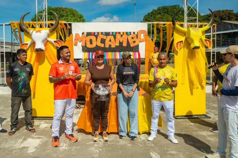 Prefeitura de Parintins realiza sorteio e define ordem de apresentação do 21º Festival Folclórico do Mocambo