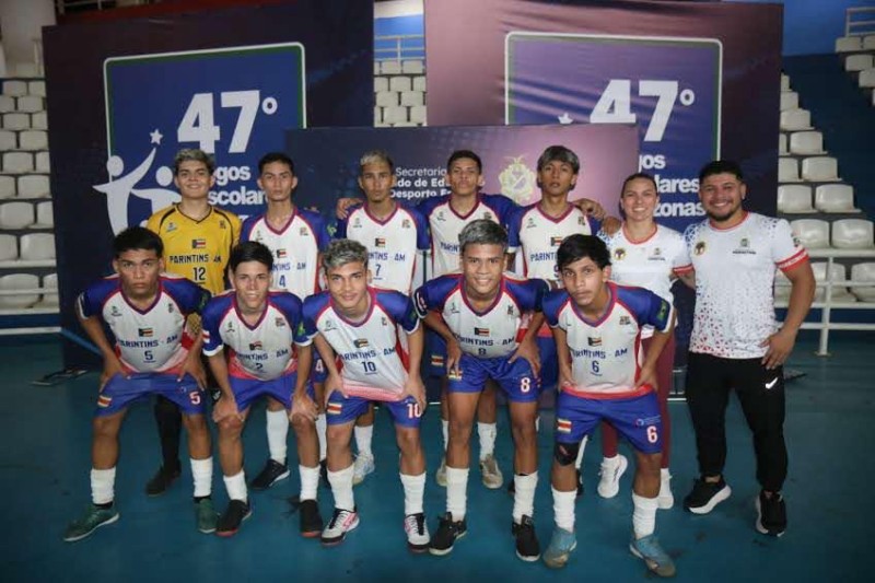 Futsal de Parintins bate atual campeão e garante vaga na semifinal do 47º Jogos Escolares do Amazonas