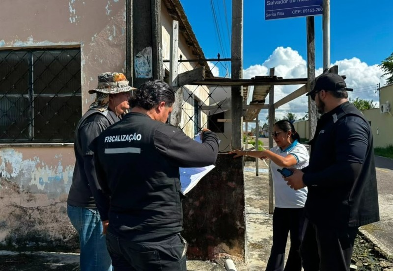 Equipes da Secretaria de Terras percorrem bairros em mutirão de georreferenciamento e regularização fundiária