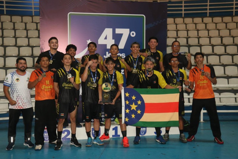 JEAs: Parintins volta ao topo do handebol com medalha de ouro no juvenil masculino