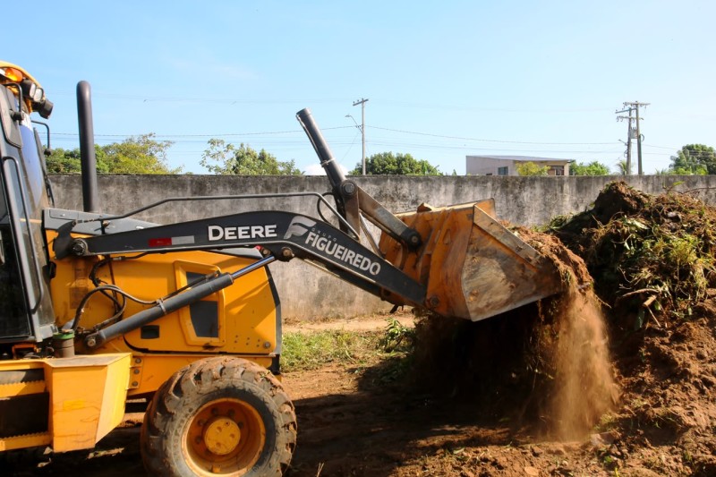 Prefeitura de Parintins inicia primeira etapa das obras de infraestrutura no bairro Nova Conquista