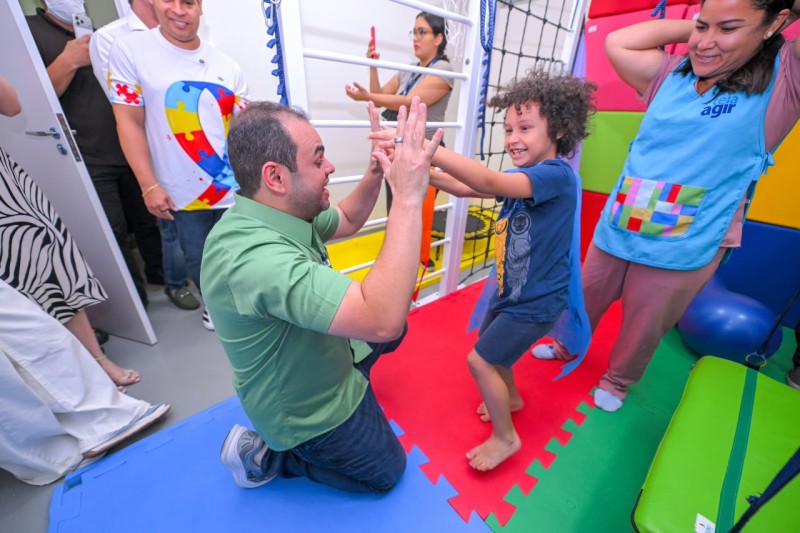 Roberto Cidade reforça compromisso com a causa autista ao celebrar o primeiro ano do Caic TEA José Contente