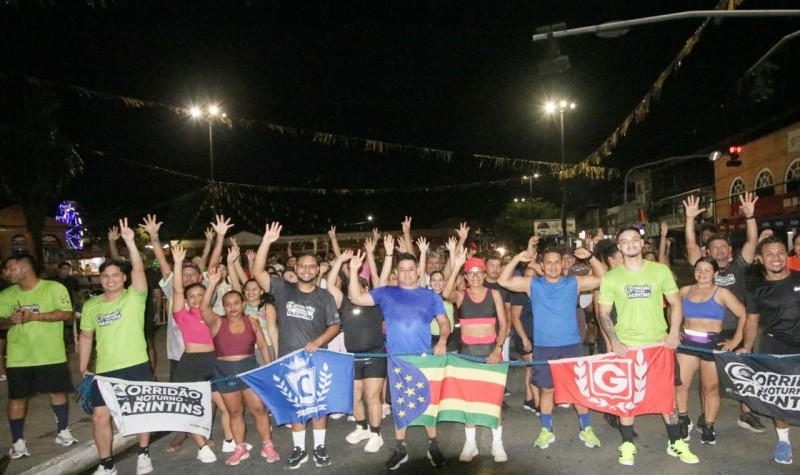 Corridão Noturno Parintins retorna com largada na Catedral proporcionando saúde, esporte e diversão à população
