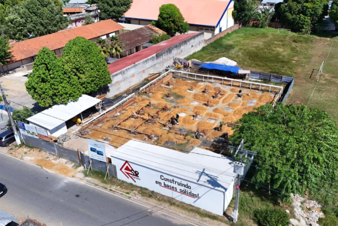 Obra do CAPS Tipo II alcança 10% de execução em Parintins