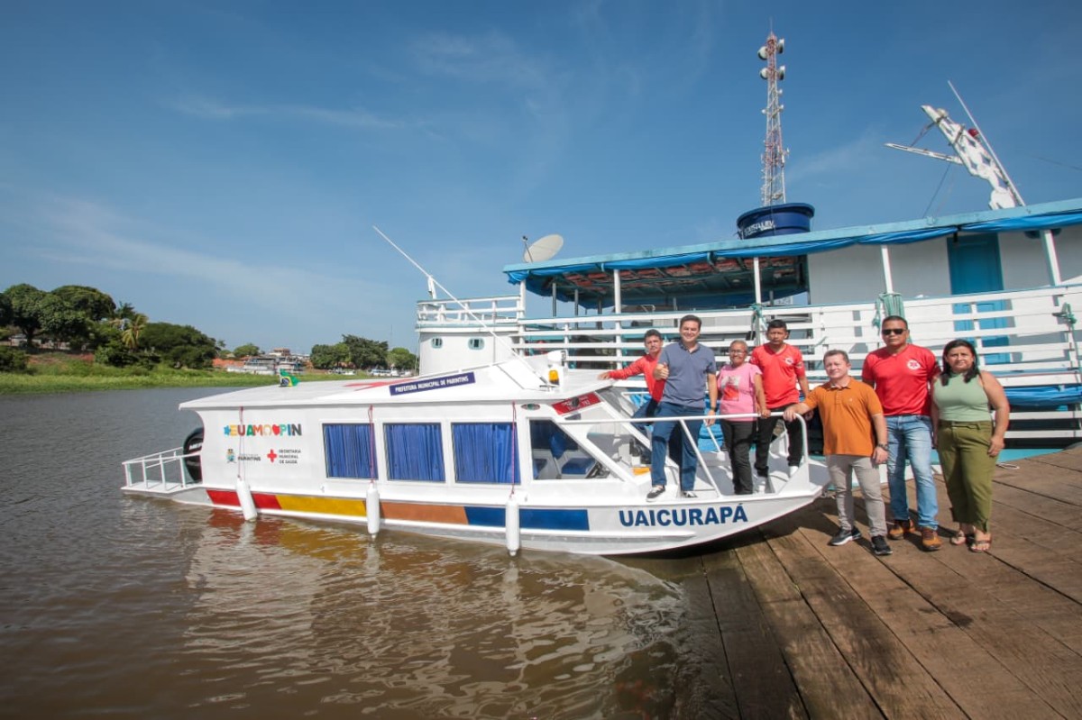 Ambulancha revitalizada reforça transporte de pacientes na região do Uaicurapá