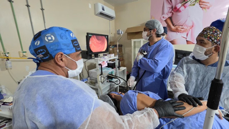 Parintins amplia diagnóstico com mutirão de endoscopia e colonoscopia no Hospital Jofre Cohen