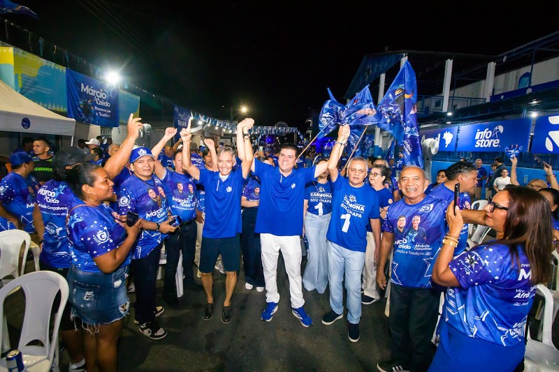Márcio Azêdo e Afrânio Gonçalves, da Chapa 1, votam neste domingo na eleição do Caprichoso