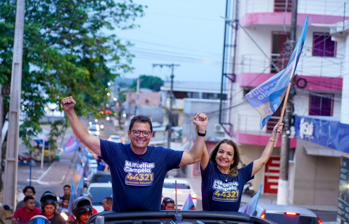 Marcellus Campêlo é recebido com grande carreata em Manacapuru