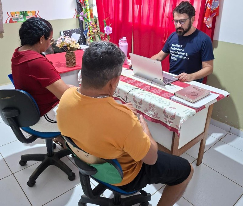 Ação “Justiça Pra Elas” leva atendimento jurídico da Defensoria a mulheres de Urucurituba