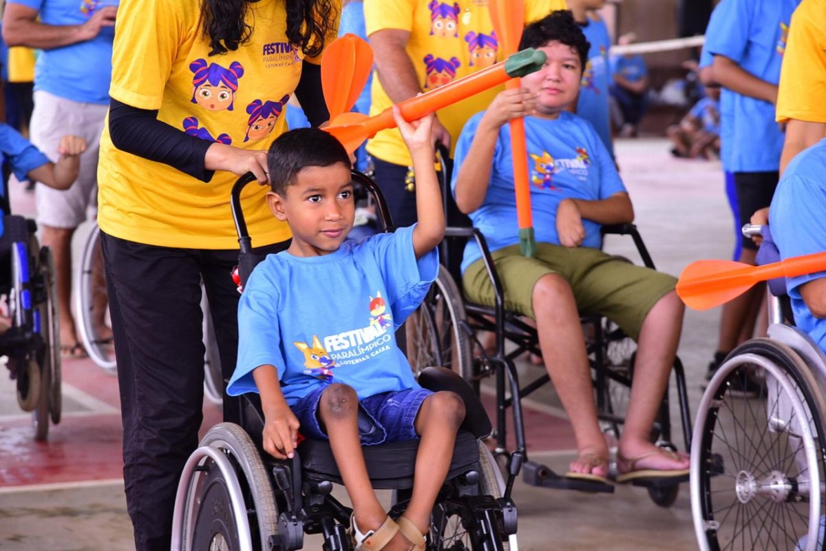 Comitê Paraolímpico Brasileiro realiza festival esportivo em Parintins