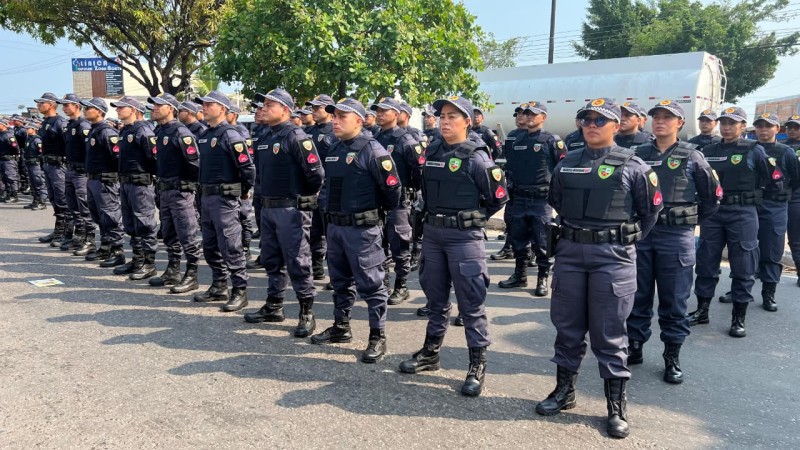 Eleições: PM mobiliza 1,1 mil policiais para reforçar segurança no interior do Amazonas