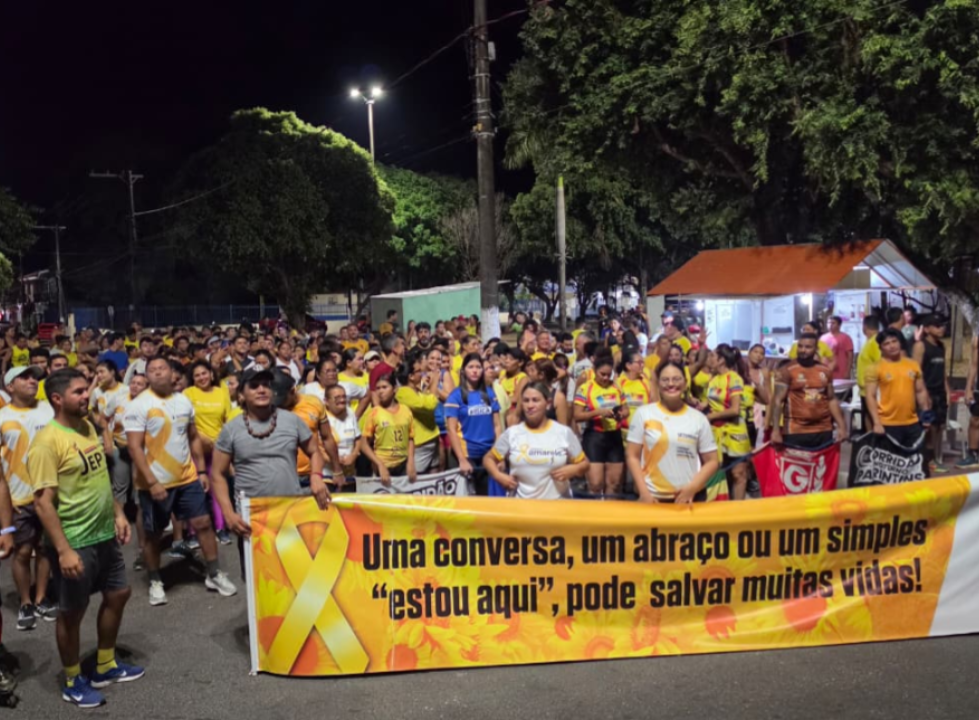 Corridão encerra campanha de valorização da vida em Parintins
