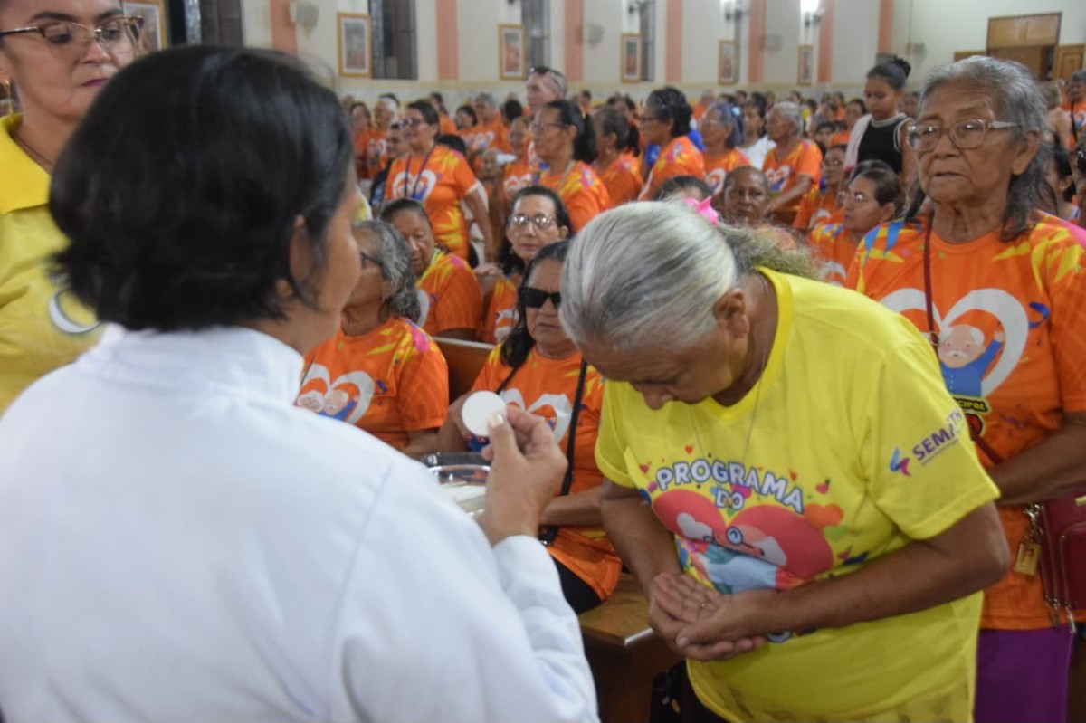 Missa celebra a pessoa idosa com programação especial dia 1º de outubro