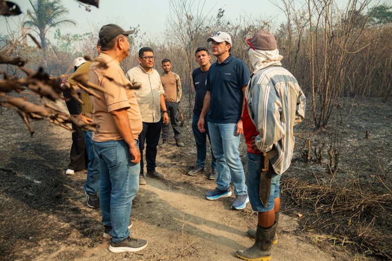 Prefeitura contrata 10 brigadistas para reforçar combate aos incêndios na Vila Amazônia