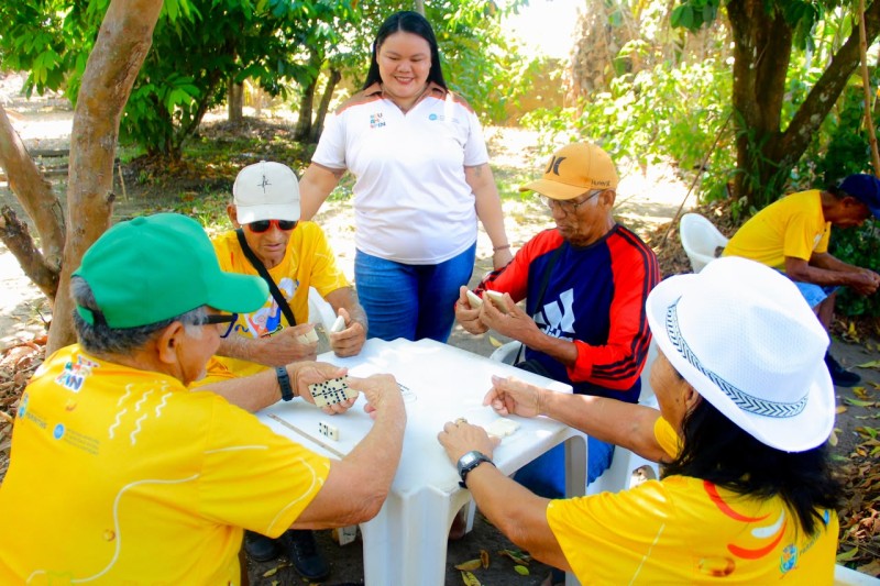 CRAS da Vila Amazônia oferece serviços e atividades de convivência para idosos durante programação especial