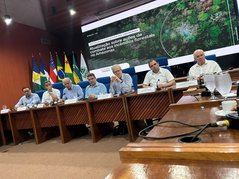 Governo Federal anuncia novas ações de combate aos incêndios florestais no Amazonas neste domingo