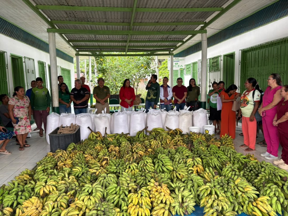 PAA Indígena entrega mais de 3 toneladas de alimentos em Eirunepé