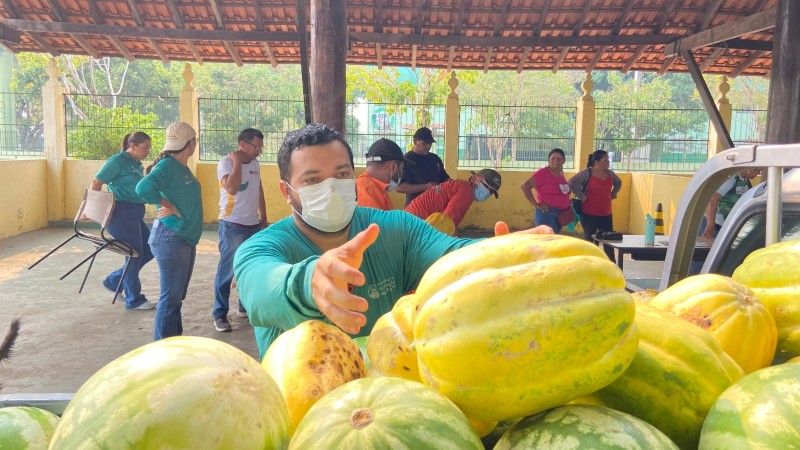 Produtos da Agricultura Familiar alimentam crianças e adolescentes de Parintins