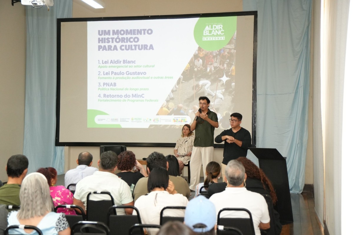 Consulta pública da Política Aldir Blanc no Amazonas termina nesta sexta-feira