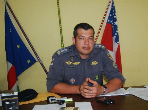 Comandante da PM garante redução em número de ocorrências e criminalidade no município