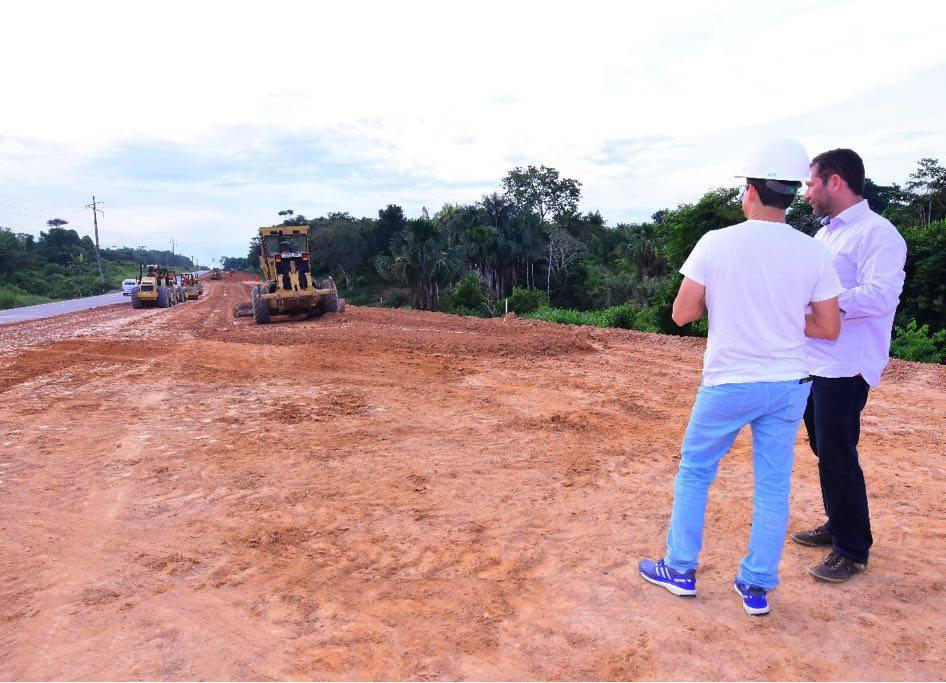    Paralisação das obras da AM-070 na pauta de cobrança de David Almeida