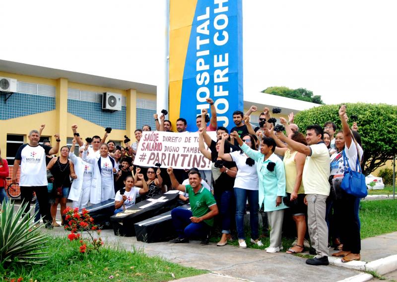 Após protesto, Governo do Amazonas concede 24,20% de reajuste para os servidores da saúde