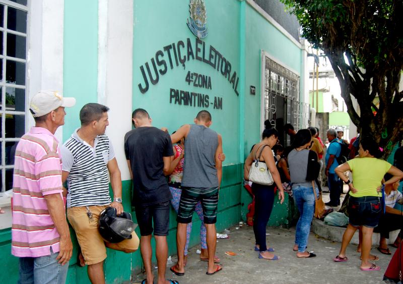 Parintins encerra biometria com mais de 51 mil eleitores cadastrados, do total de 67,8 mil