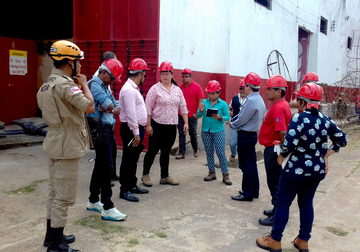 Garantido e CREA-AM reafirmam compromisso com a segurança nos trabalhos de galpão