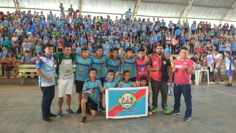 Escola Don Gino Malvestio é campeã  de handebol da 34ª edição dos jogos escolares de Parintins Escola Don Gino Malvestio é campeã  de handebol da 34ª edição dos jogos escolares de Parintins