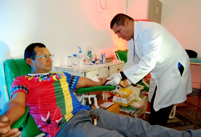 Meta de estoque de sangue para o Festival Folclórico de Parintins é de 100 bolsas