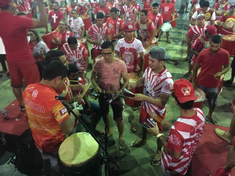Ensaio técnico com inovações monstra o Garantido pronto para a arena