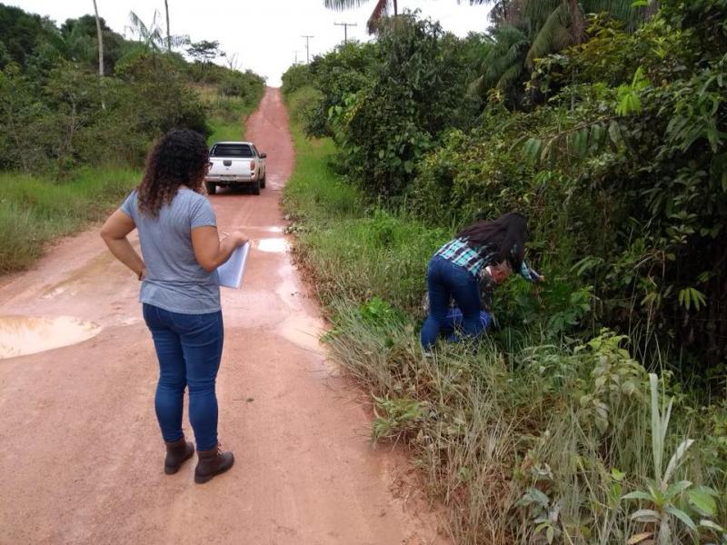 Estradas de Vila Amazônia devem receber melhorias em uma parceria da Prefeitura e INCRA Estradas de Vila Amazônia devem receber melhorias em uma parceria da Prefeitura e INCRA