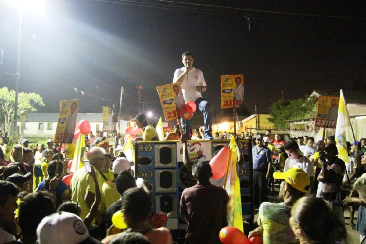 Saullo leva propostas aos moradores de Rio Preto da Eva e Itacoatiara