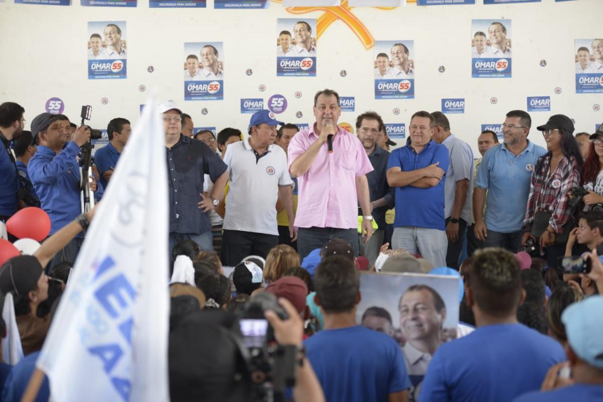 Omar promete construção de hospital em Itacoatiara e duplicação da AM 010   