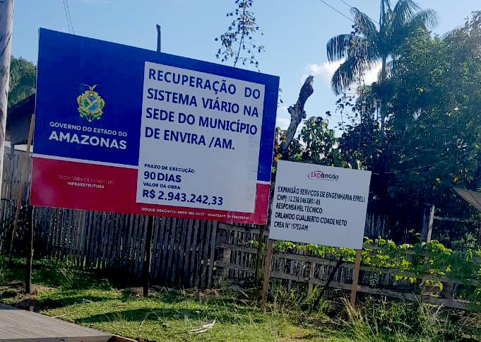 MP-AM requer na Justiça asfaltamento de ruas em Envira