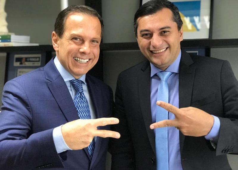 Wilson e Dória discutem pacto federativo e propostas de melhorias para a saúde