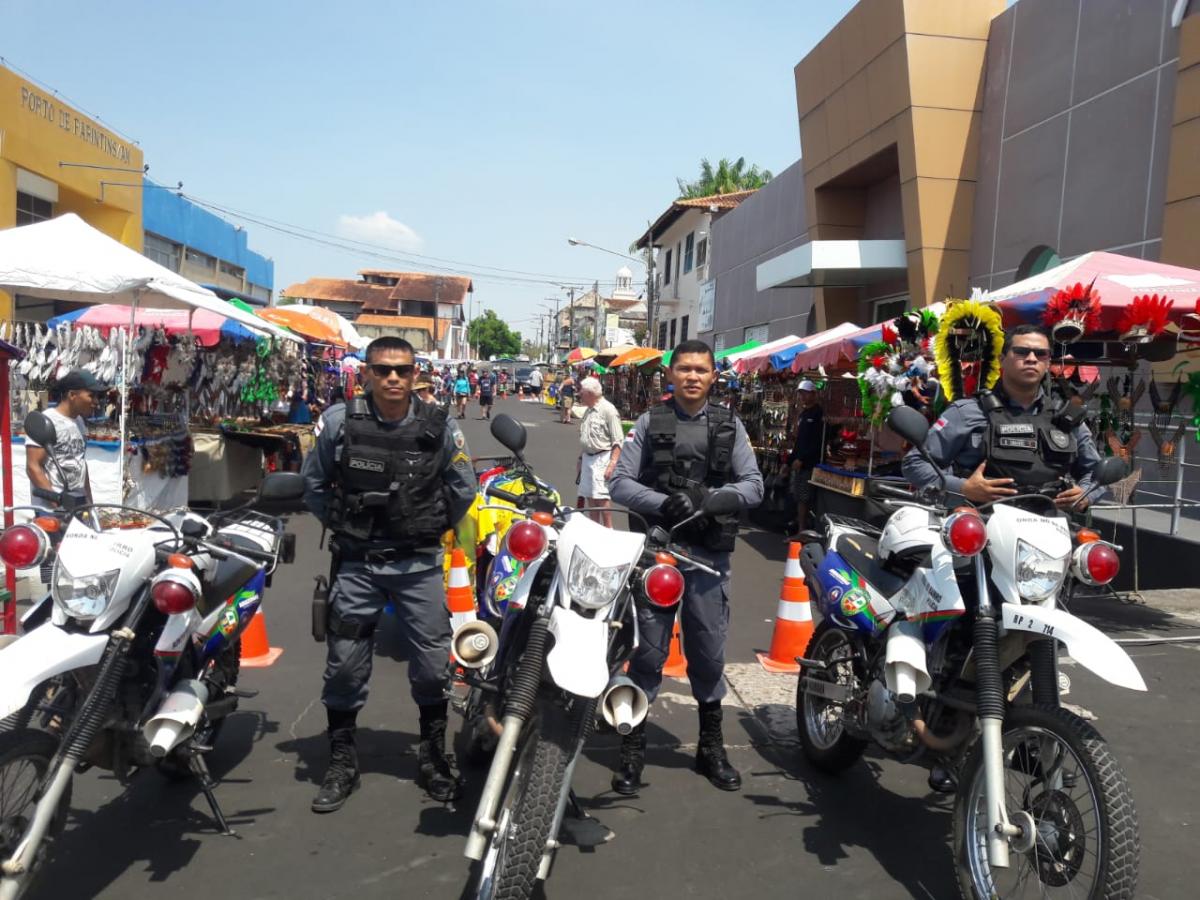 PM reforça segurança na temporada turística em Parintins