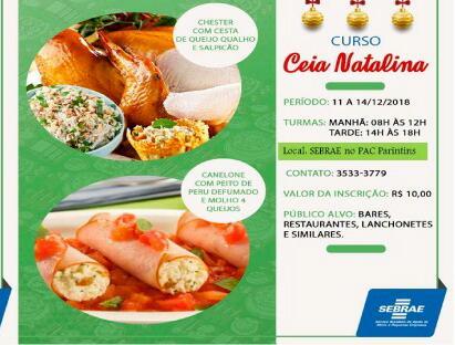 Empreendedores de Parintins participam de cursos de gastronomia