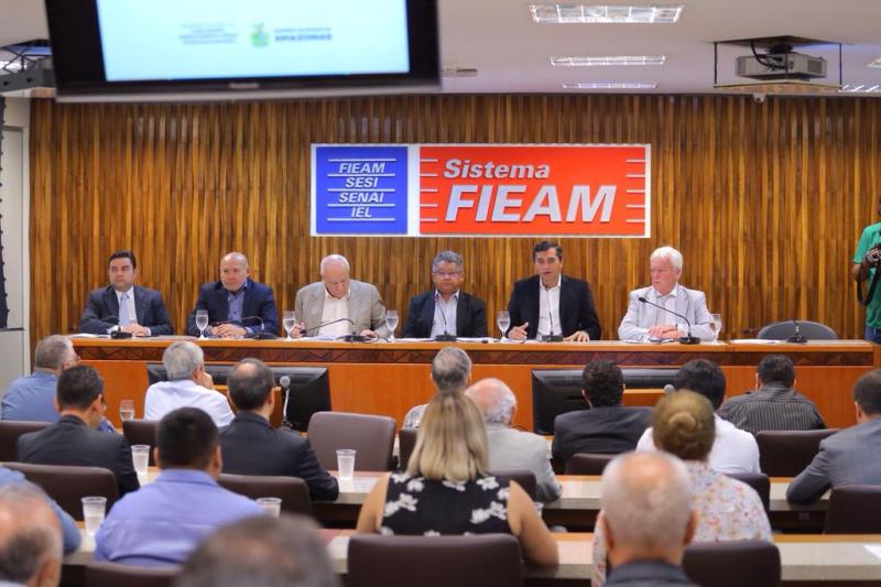 Em reunião no Cadam, Wilson Lima reafirma compromisso de fortalecer a economia do AM