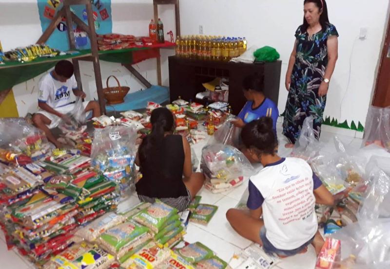 Mutirão de Natal promove neste sábado no CETI evento cultural e entrega de cestas básicas às famílias carentes