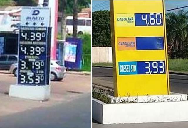 Preço da gasolina em Manaus sobe R$ 1,00 e em Parintins baixa R$ 0,38