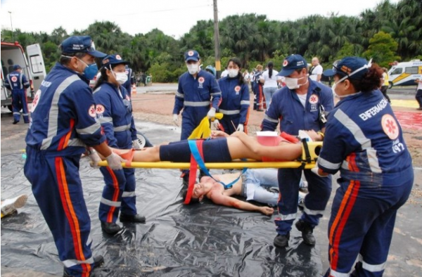 Aleam treina 40 servidores para atuarem em casos de traumas ou mal súbito