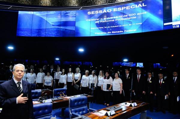 Cinco séculos da Reforma Protestante são lembrados em sessão especial