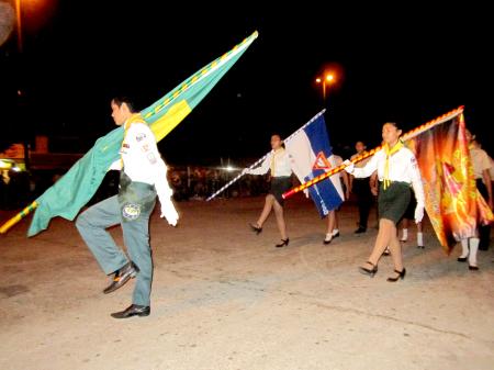 Desbravadores participaram do Concurso de Ordem Unida 2015