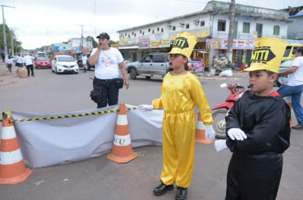 Detram-Am promove abertura da Semana Nacional do Trânsito na cidade de Iranduba