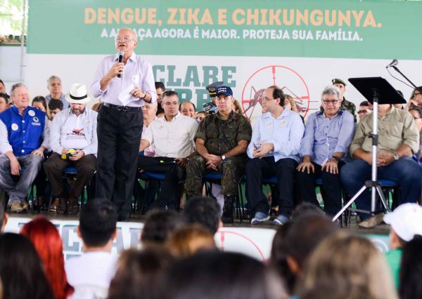 Governador José Melo lança campanha ‘Educação no combate ao Aedes aegypti’