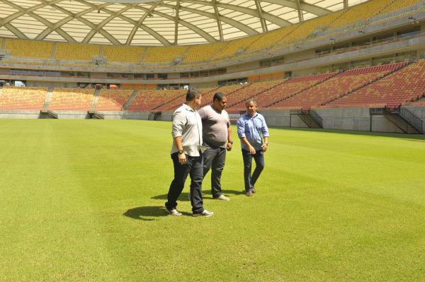 Gramado da Arena da Amazônia está recuperado e pronto para receber partidas de futebol